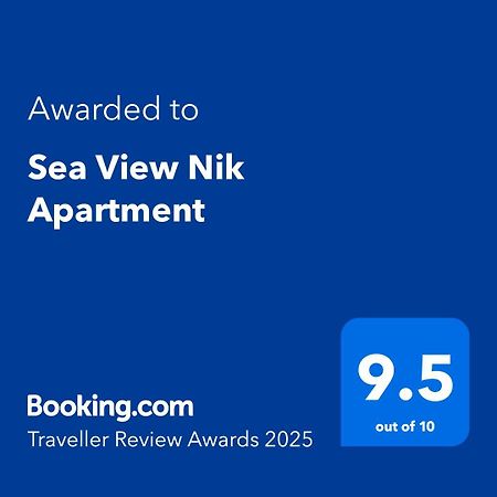 Sea View Nik Apartment Durrës 外观 照片